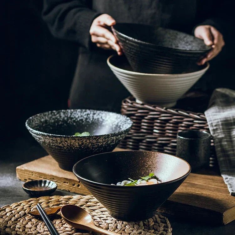Velzora - Bol à ramen en céramique japonaise artisanale | Velzora