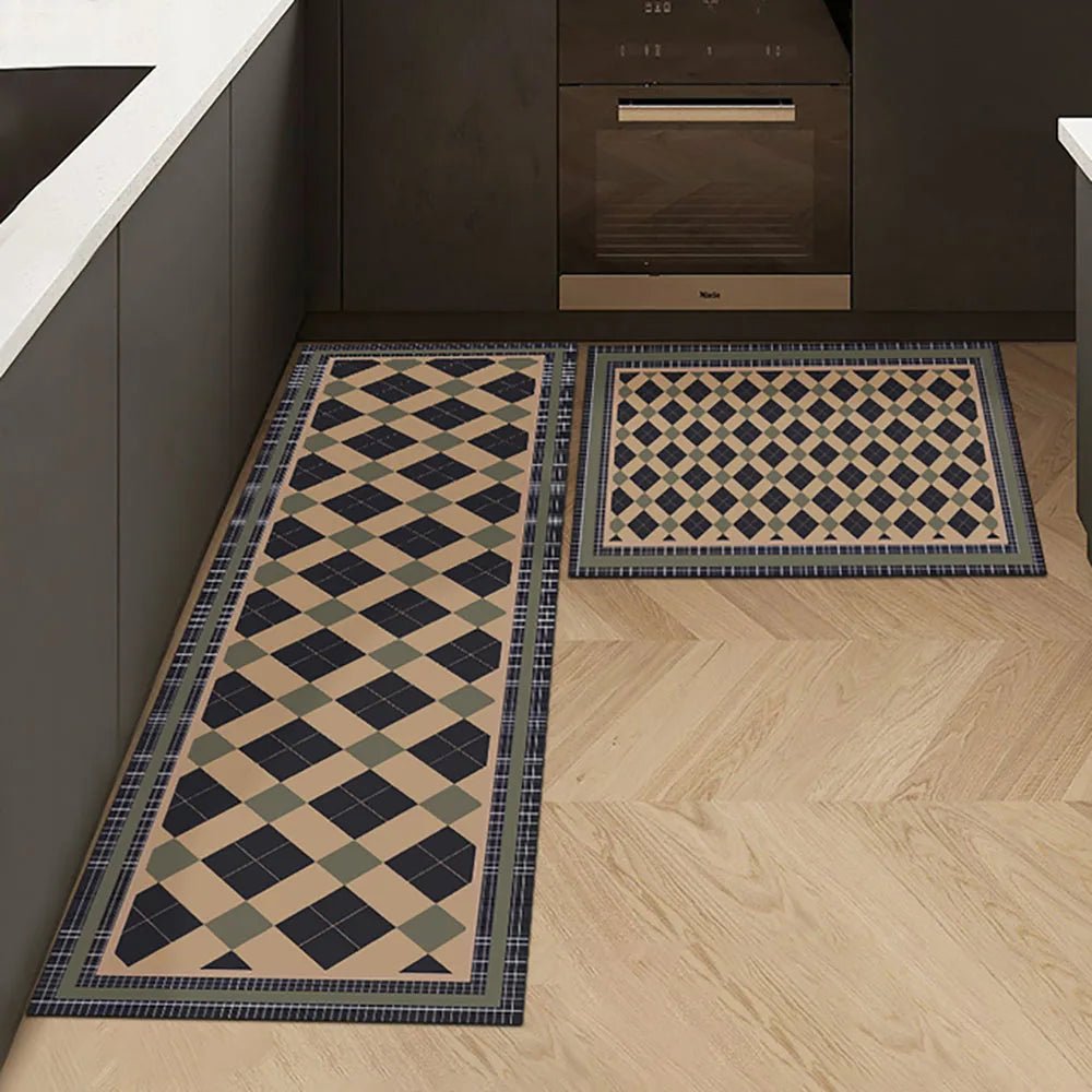 Velzora - Tapis de cuisine antidérapant en textile texturé | Velzora