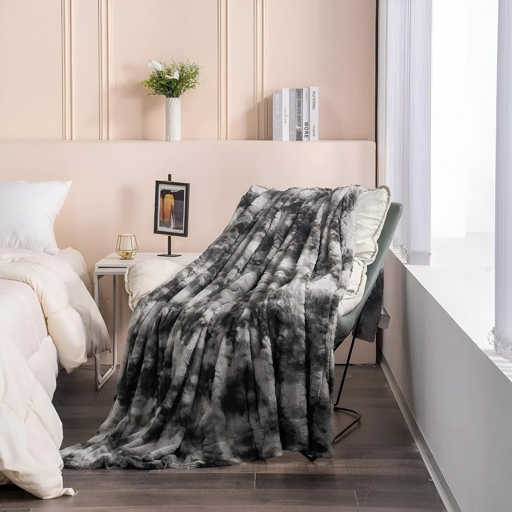 Velzora - Plaid en polaire double face ultra-doux pour chambre et salon | Velzora