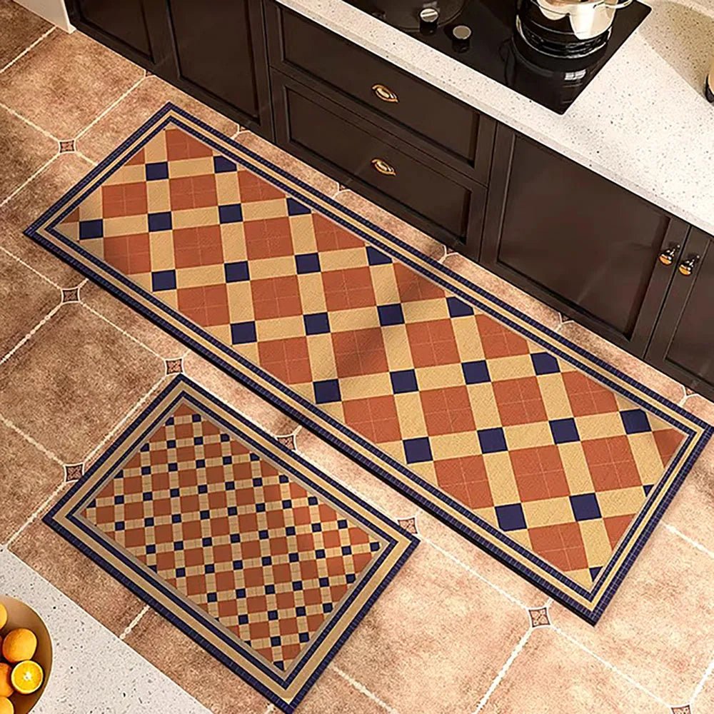 Velzora - Tapis de cuisine antidérapant en textile texturé | Velzora
