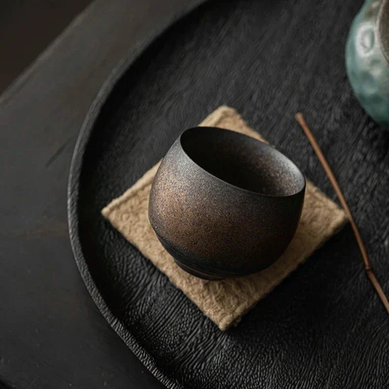 Velzora - Tasses à espresso en céramique artisanale émaillée | Velzora