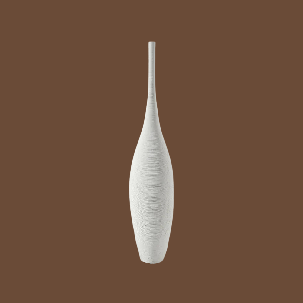Velzora - Vase en céramique mate minimaliste – style scandinave | Velzora