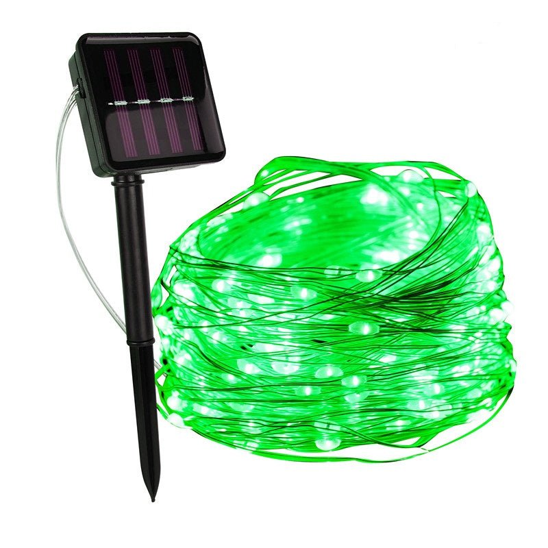 Velzora - Guirlande lumineuse solaire en cuivre étanche | Velzora