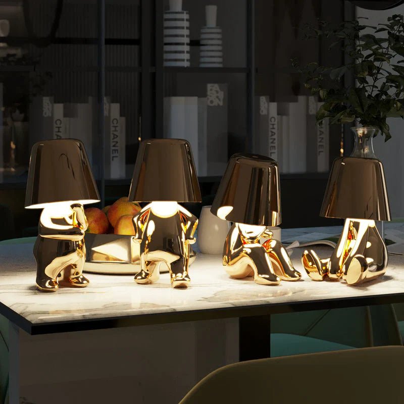 Velzora - Lampe de table en résine colorée | Velzora