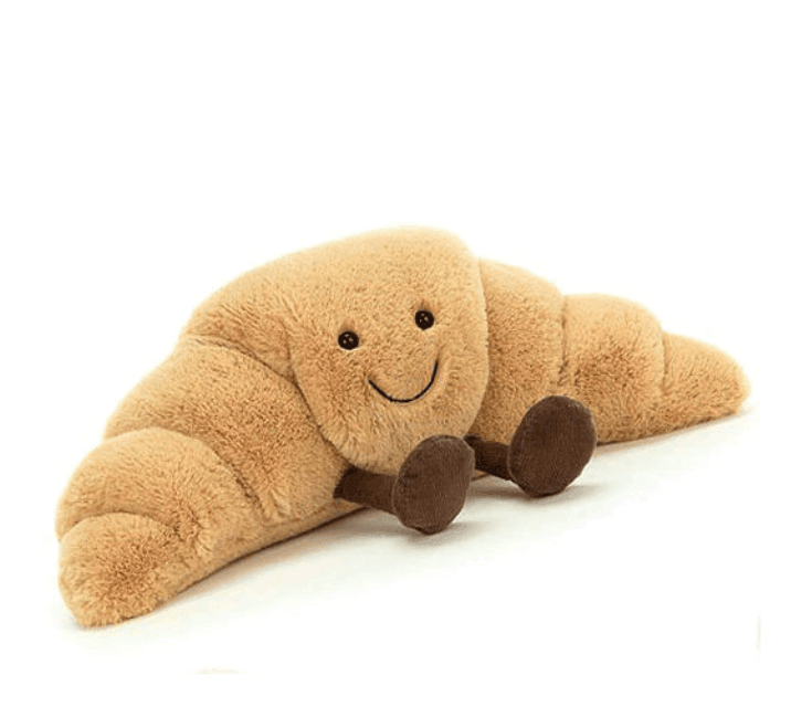 Velzora - Peluche décorative moelleuse forme croissant | Velzora