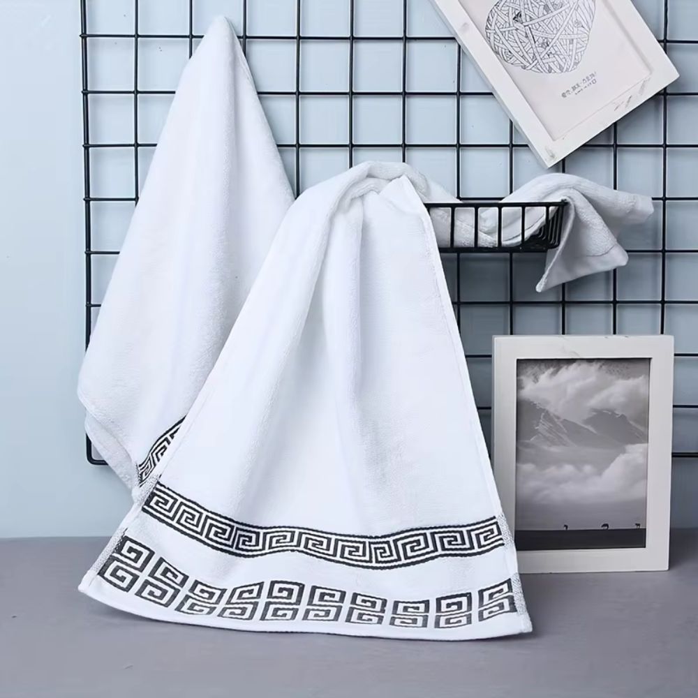 Velzora - Lot de serviettes en coton éponge absorbant | Velzora