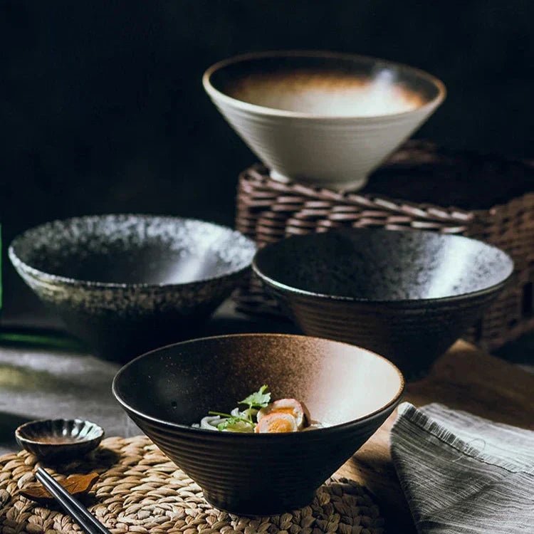 Velzora - Bol à ramen en céramique japonaise artisanale | Velzora