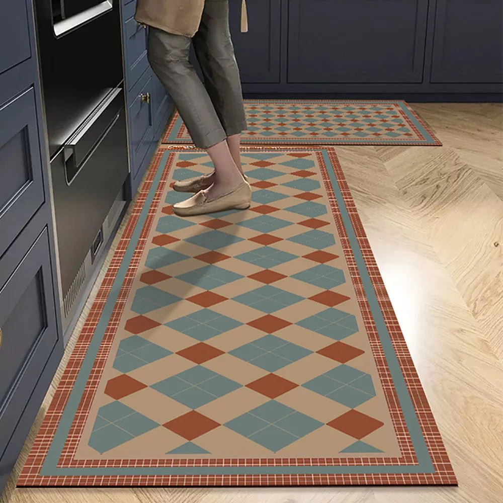 Velzora - Tapis de cuisine antidérapant en textile texturé | Velzora