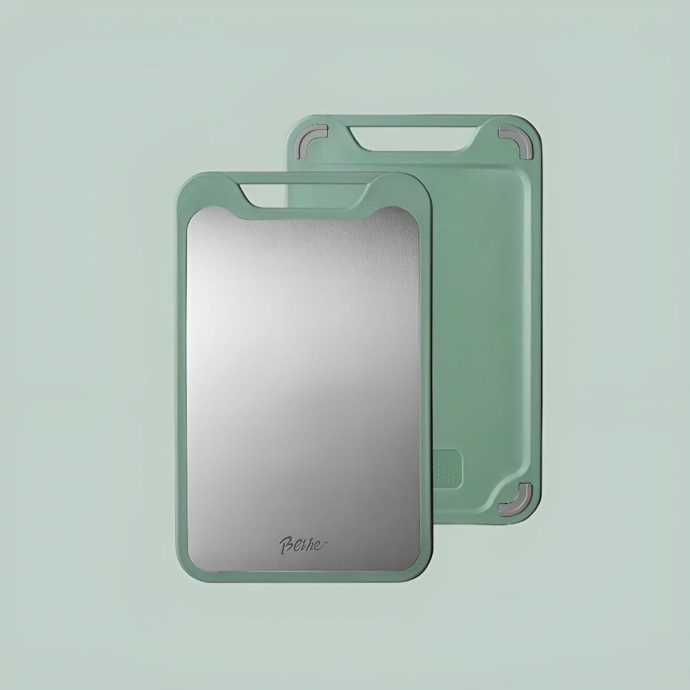 Velzora - Planche à découper double-face inox antibactérienne | Velzora