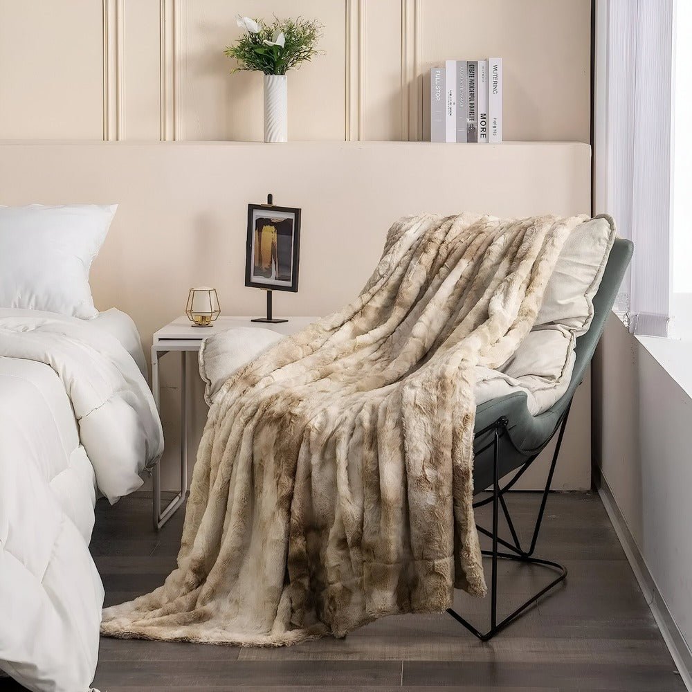 Velzora - Plaid en polaire double face ultra-doux pour chambre et salon | Velzora