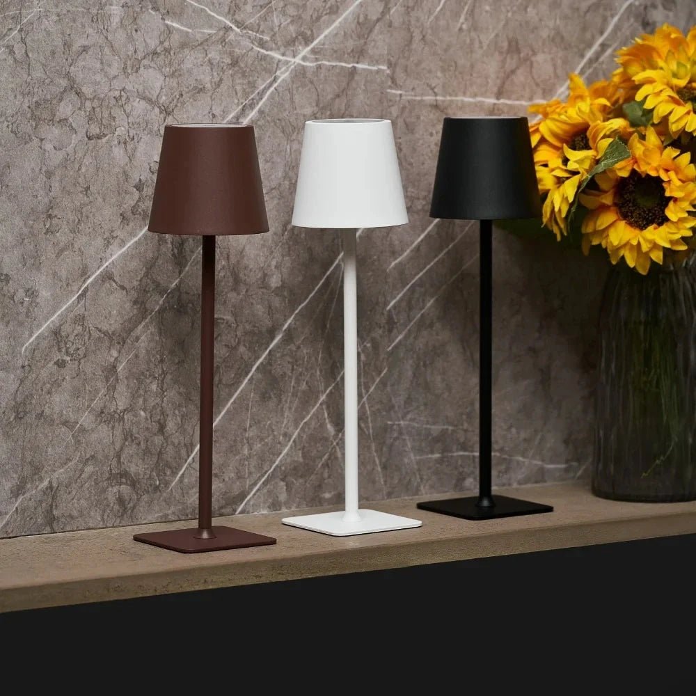 Velzora - Lampe de table haute en fer minimaliste | Velzora
