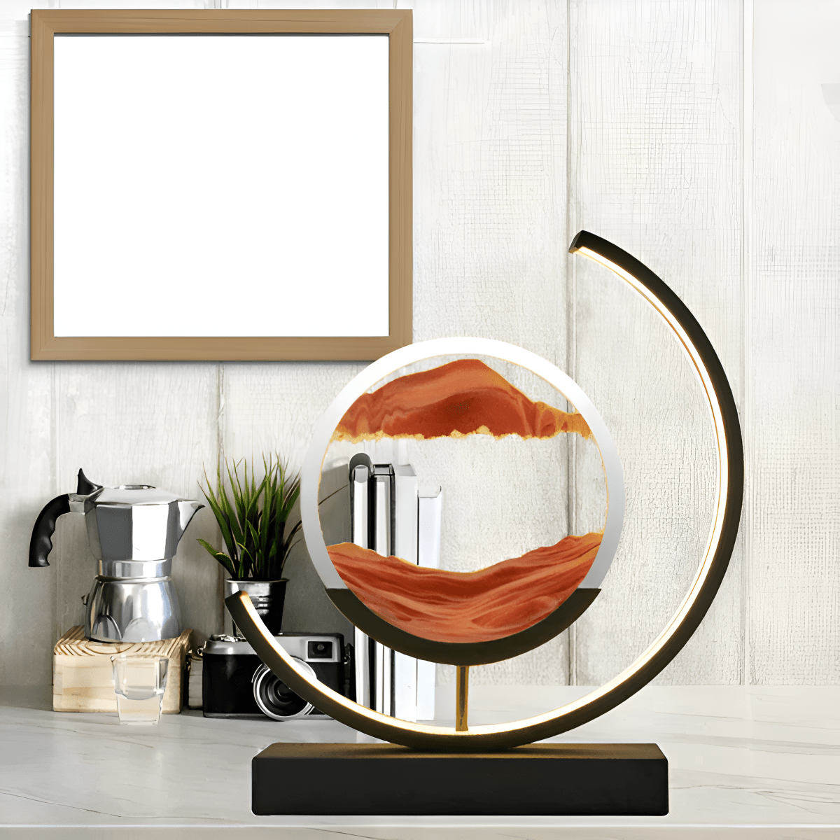 Velzora - Lampe à sable LED avec commande à distance et intensité réglable | Velzora