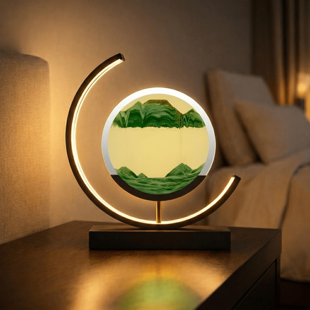 Velzora - Lampe à sable LED avec commande à distance et intensité réglable | Velzora