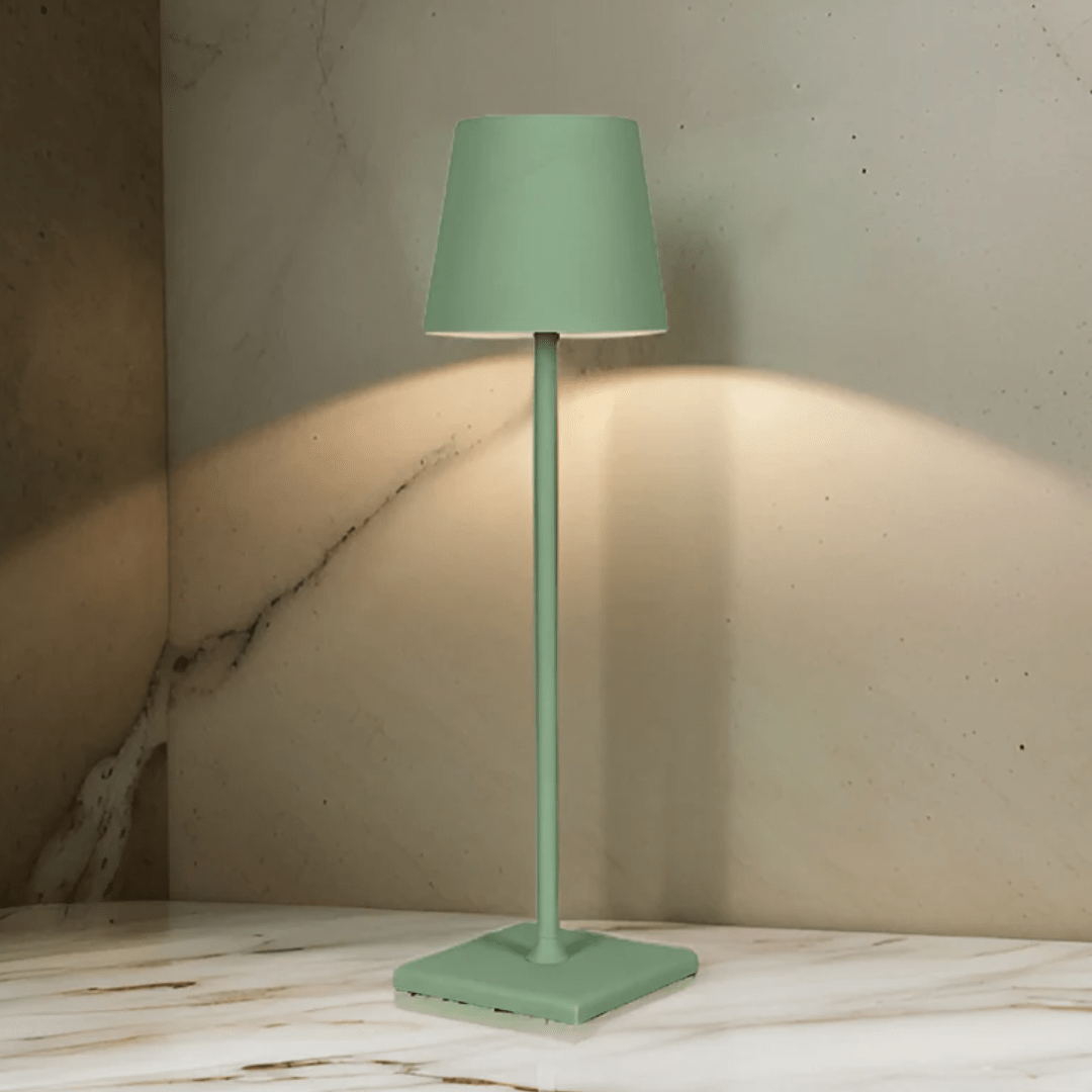 Velzora - Lampe de table rechargeable en aluminium minimaliste | Velzora