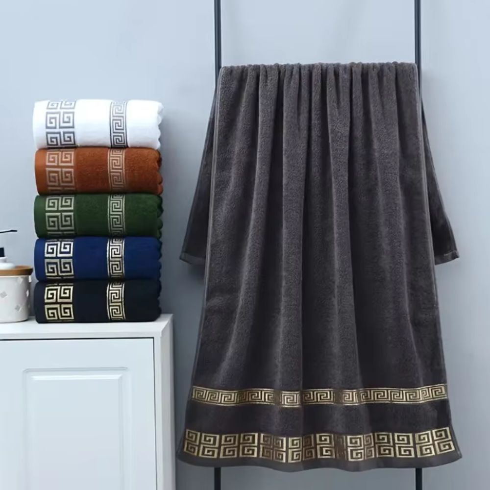 Velzora - Lot de serviettes en coton éponge absorbant | Velzora