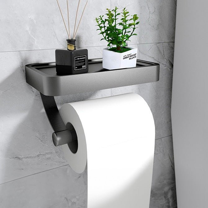 Velzora - Porte-papier toilette mural en acier inoxydable | Velzora