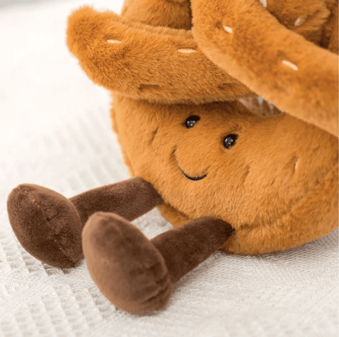 Velzora - Peluche décorative moelleuse forme croissant | Velzora