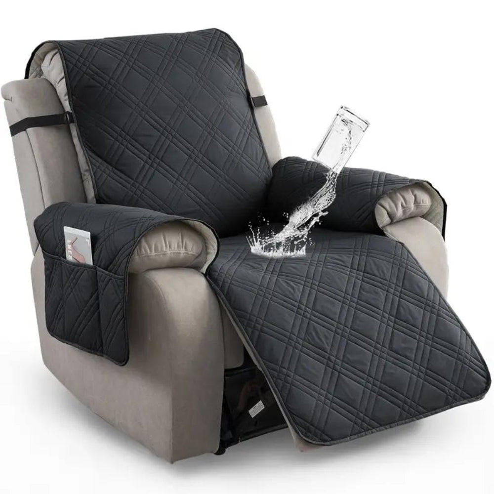Velzora - Housse protectrice imperméable pour fauteuil relax matelassé | Velzora