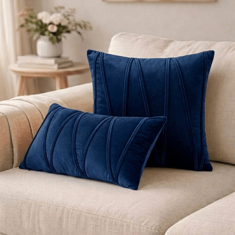 Velzora - Coussin décoratif en velours doux avec housse amovible | Velzora