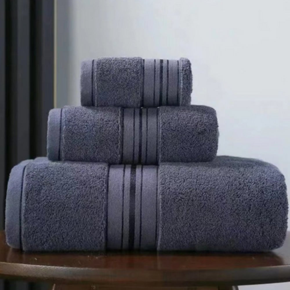 Velzora - Serviette de bain en coton égyptien – Lot doux et absorbant | Velzora
