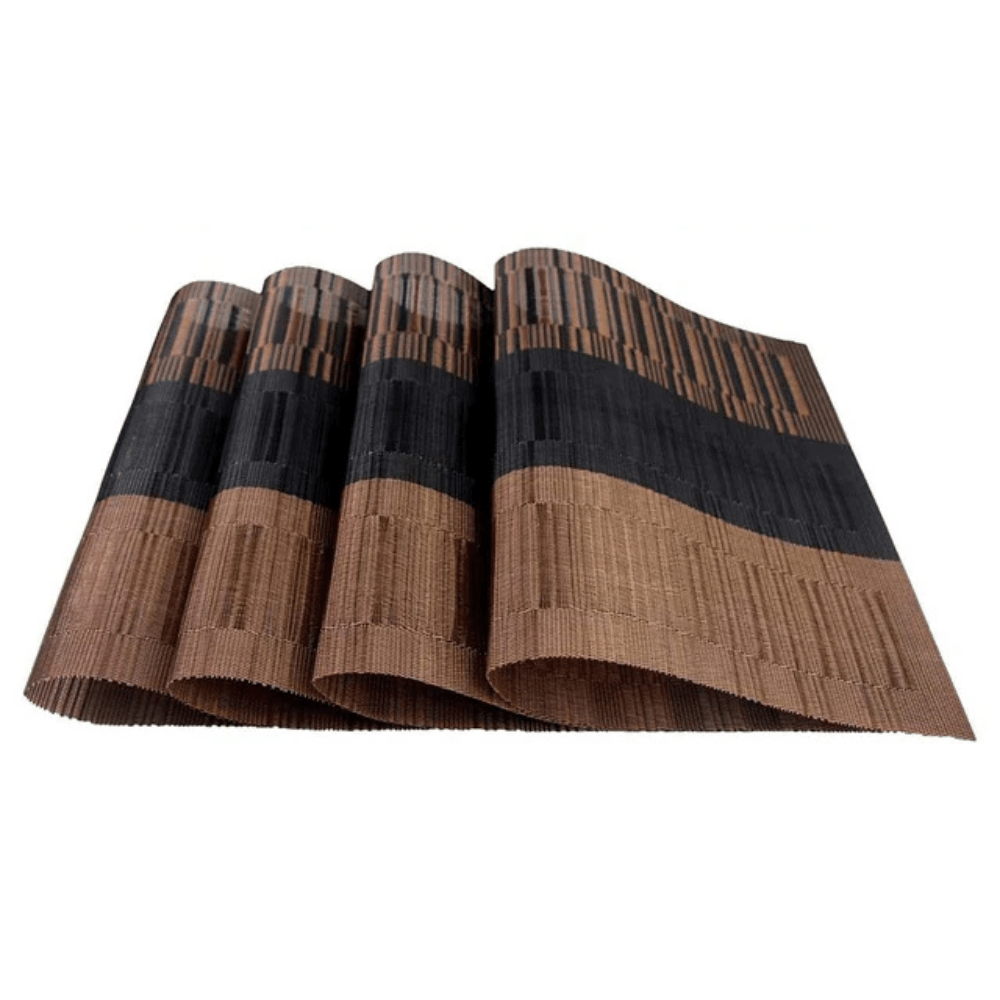 Velzora - Set de sets de table tissés lavables – Surface résistante à la chaleur | Velzora