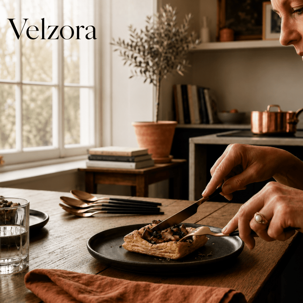 Velzora - Couverts en acier inoxydable, design contemporain | Velzora
