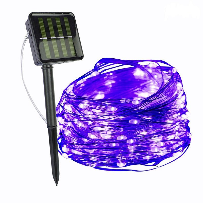 Velzora - Guirlande lumineuse solaire en cuivre étanche | Velzora