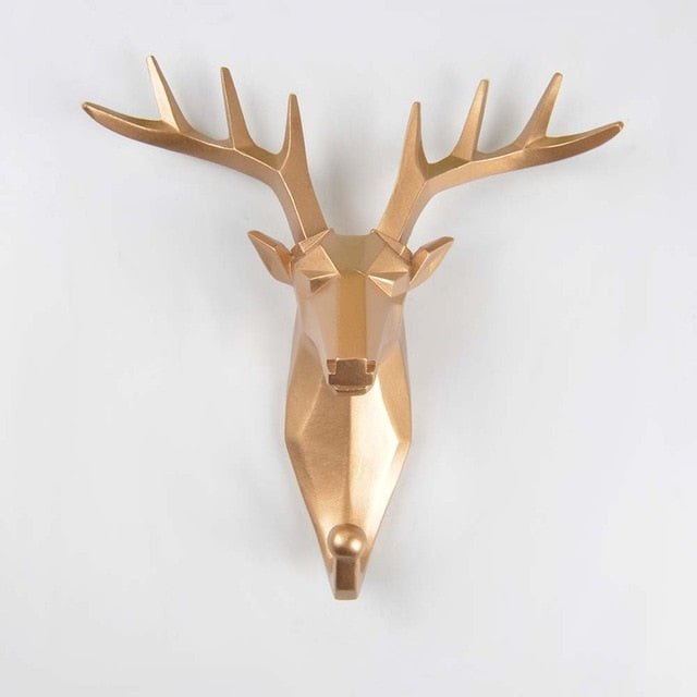 Velzora - Patère murale décorative en résine – Design géométrique animalier | Velzora