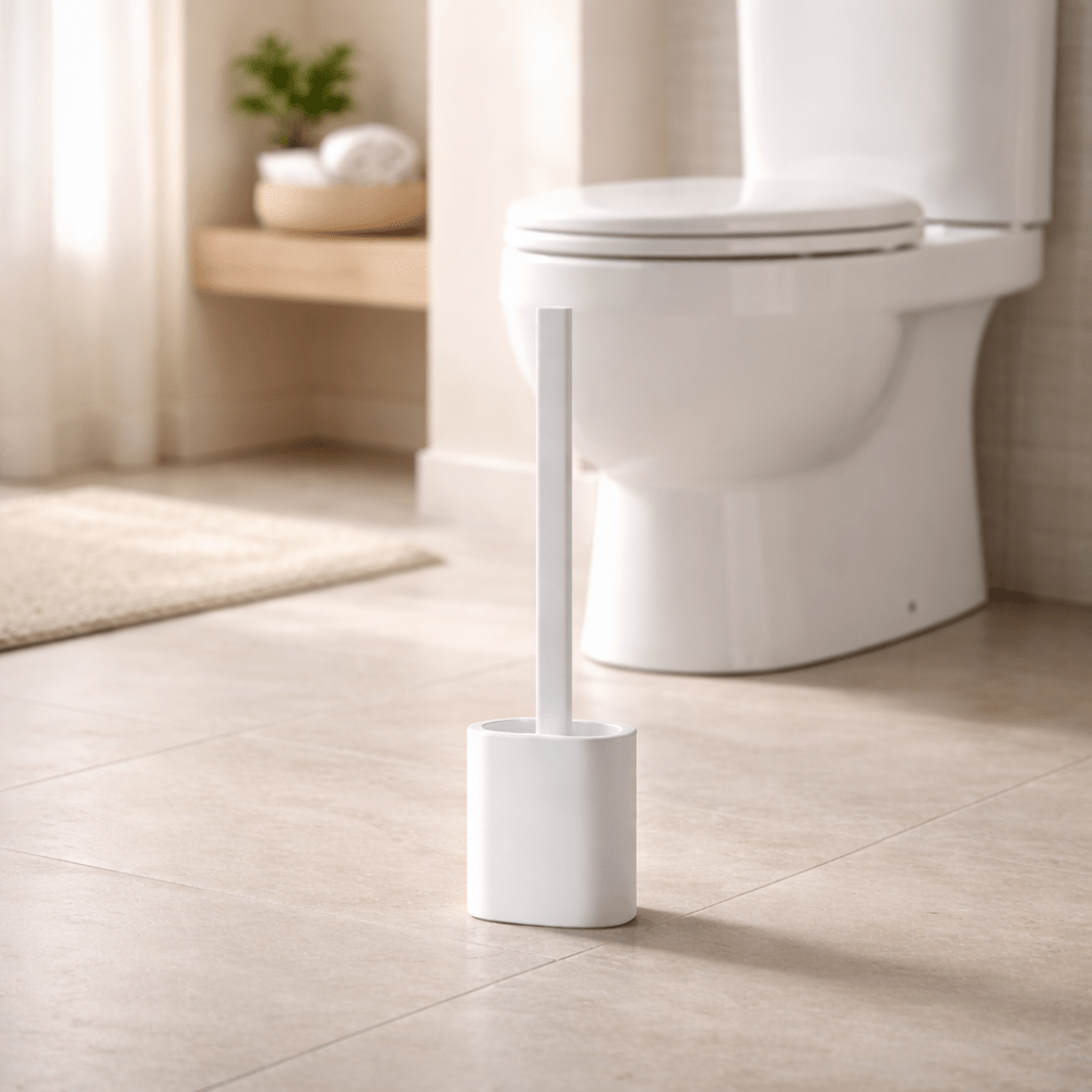 Velzora - Brosse WC silicone antibactérien murale | Velzora