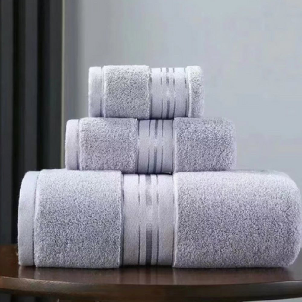 Velzora - Serviette de bain en coton égyptien – Lot doux et absorbant | Velzora