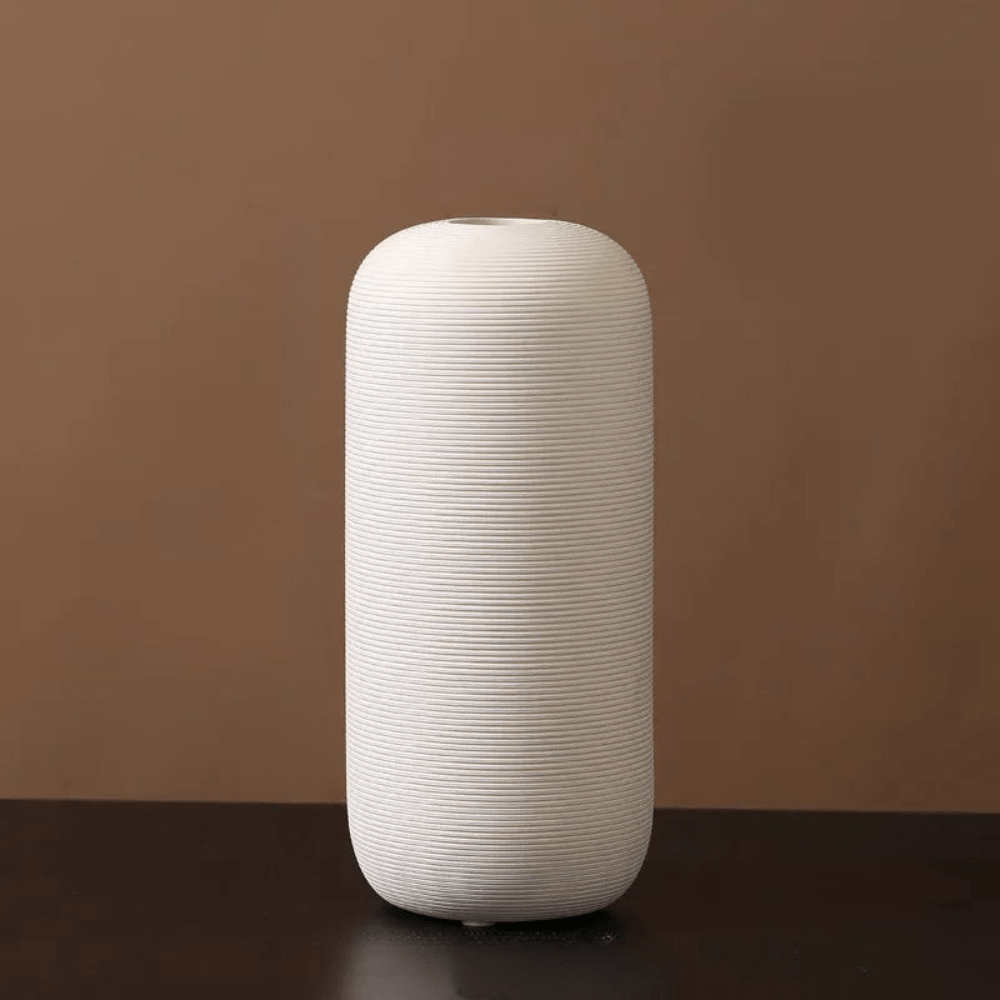 Velzora - Vase en céramique mate minimaliste – style scandinave | Velzora