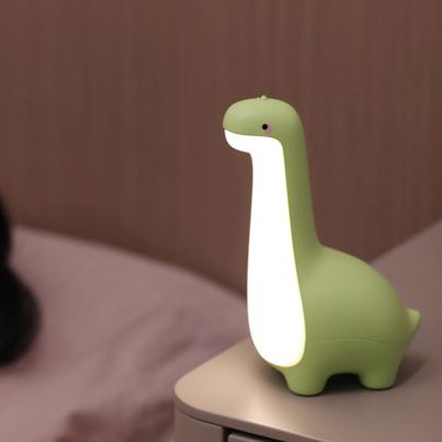 Velzora - Veilleuse LED en silicone dinosaure avec cou long | Velzora
