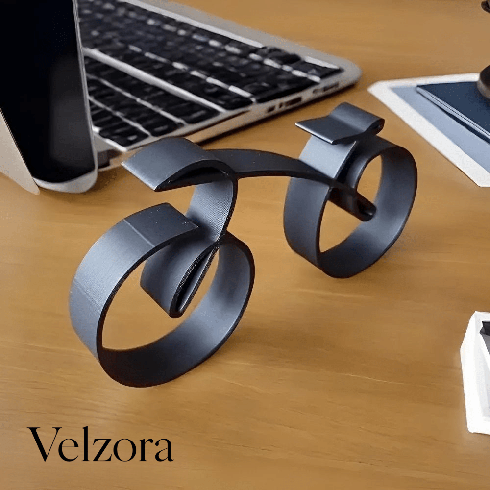 Velzora - Sculpture cycliste en métal style minimaliste | Velzora