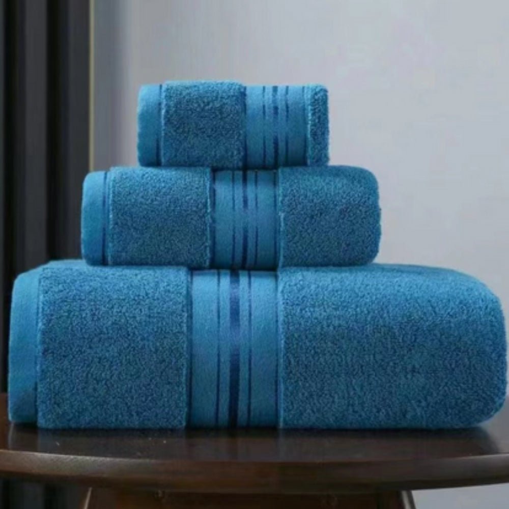 Velzora - Serviette de bain en coton égyptien – Lot doux et absorbant | Velzora