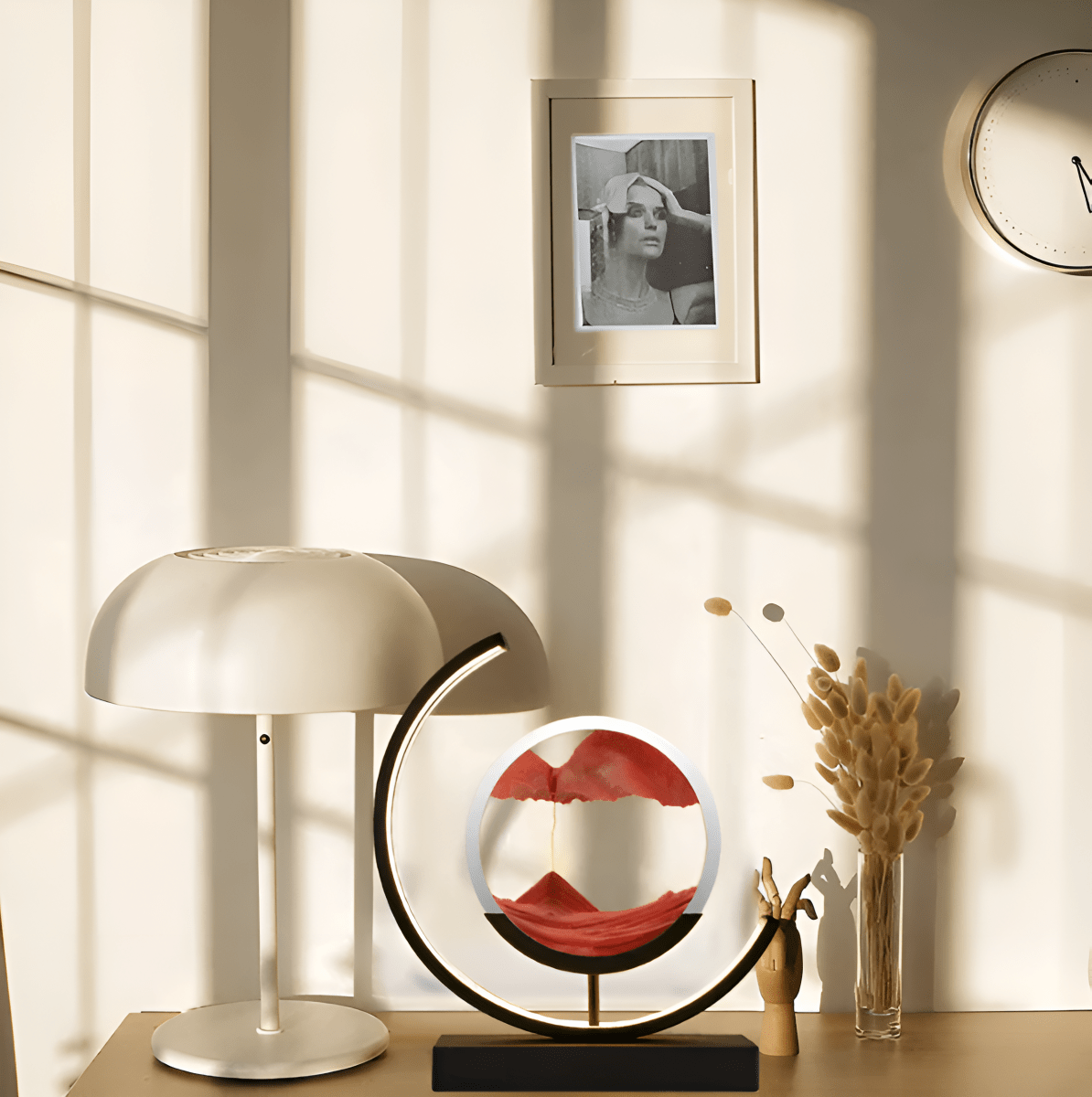 Velzora - Lampe à sable LED avec commande à distance et intensité réglable | Velzora