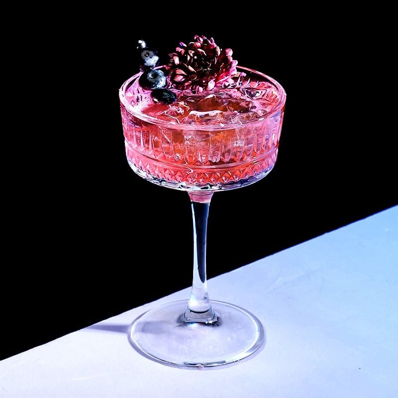 Velzora - Lot de 2 verres à cocktail en verre soufflé | Velzora