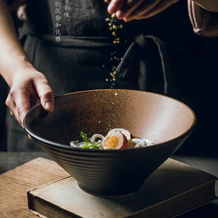 Velzora - Bol à ramen en céramique japonaise artisanale | Velzora