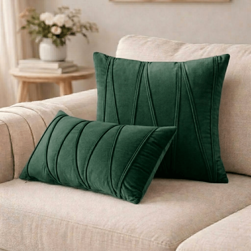 Velzora - Coussin décoratif en velours doux avec housse amovible | Velzora