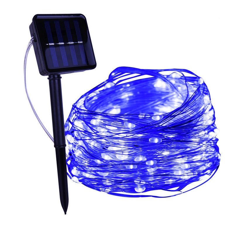Velzora - Guirlande lumineuse solaire en cuivre étanche | Velzora
