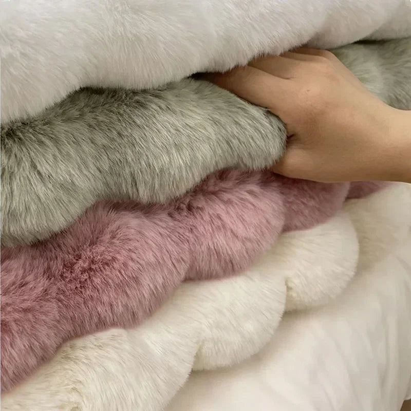 Velzora - Tapis rond en polyester doux et antidérapant | Velzora