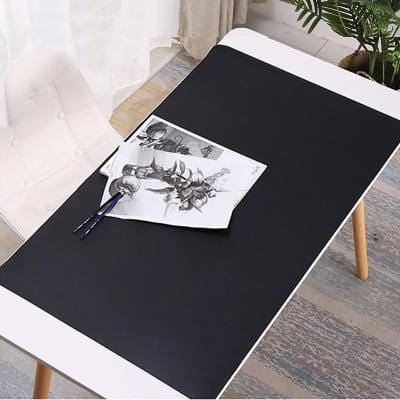 Velzora - Sous-main de bureau en simili cuir texturé et hydrofuge