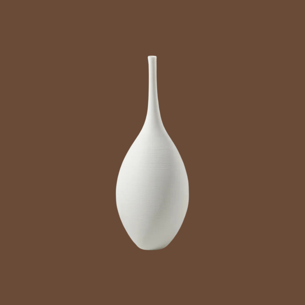 Velzora - Vase en céramique mate minimaliste – style scandinave | Velzora