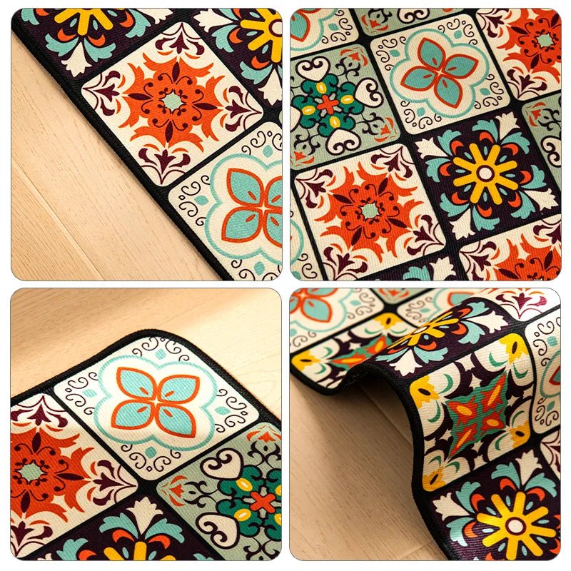 Velzora - Tapis de cuisine antidérapant en textile texturé | Velzora