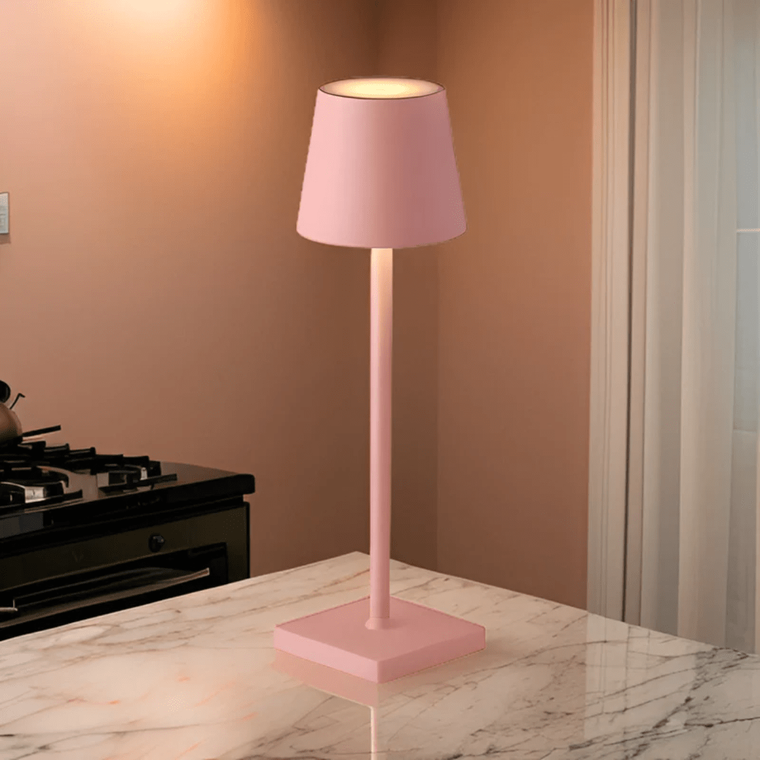 Velzora - Lampe de table rechargeable en aluminium minimaliste | Velzora
