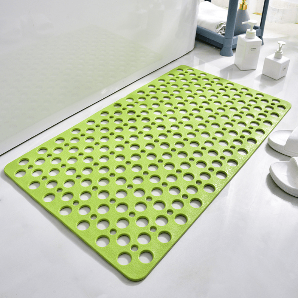 Velzora - Tapis de douche antidérapant en PVC texturé
