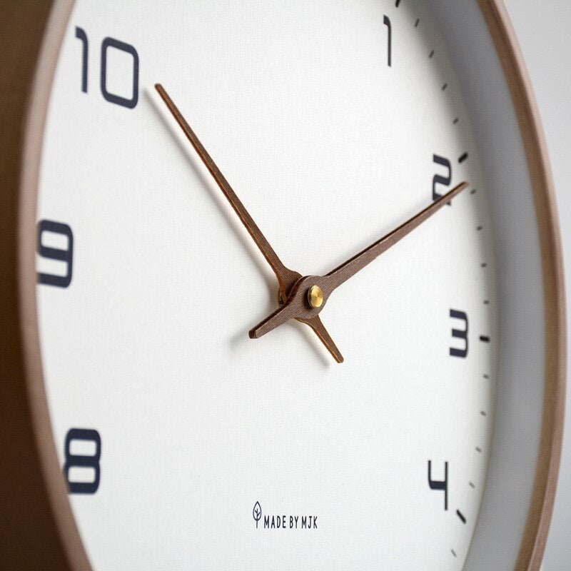 Velzora - Horloge murale en bois minimaliste scandinave | Velzora