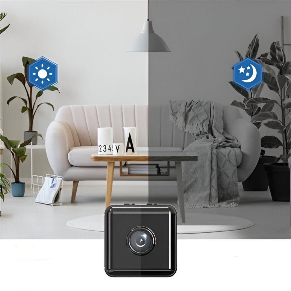 Velzora - Caméra de surveillance WiFi compacte en plastique résistant | Velzora