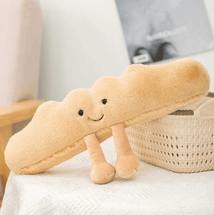 Velzora - Peluche décorative moelleuse forme croissant | Velzora