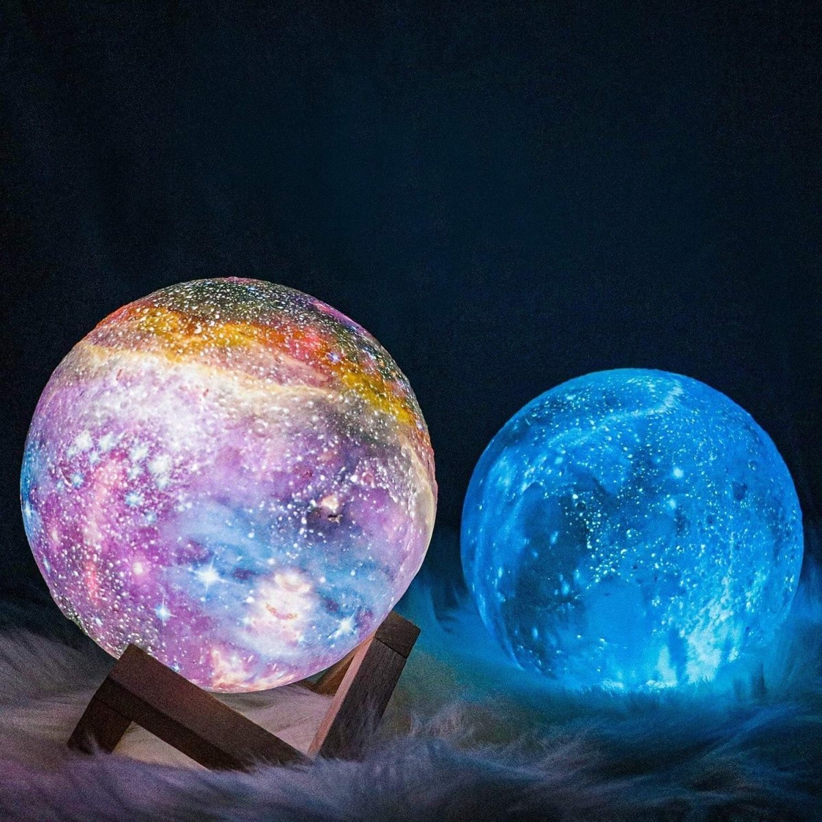 Velzora - Lampe de nuit LED avec ciel étoilé tactile | Velzora