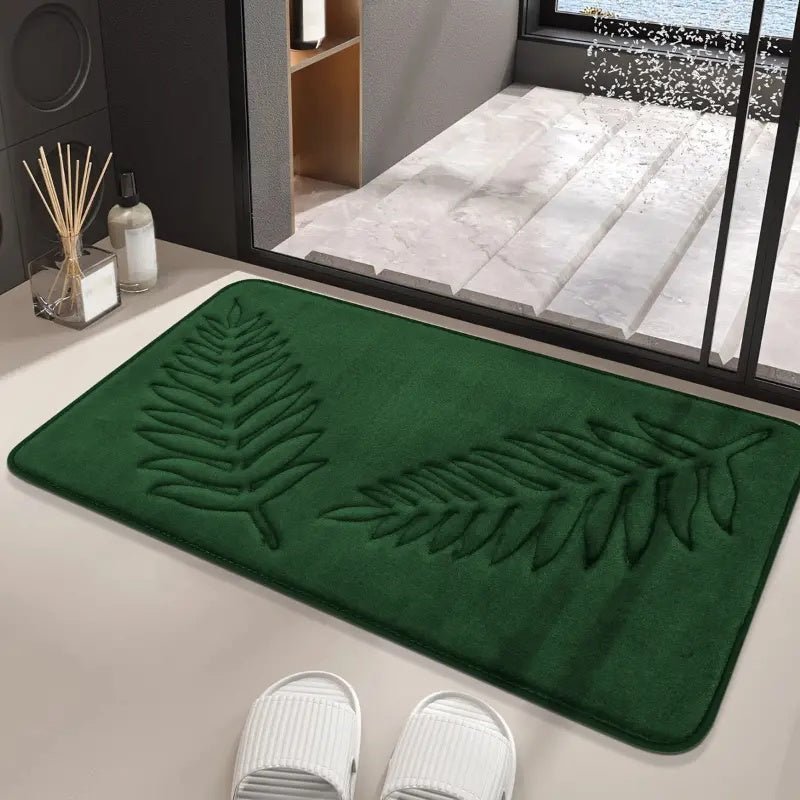 Velzora - Tapis de bain en mousse à mémoire de forme – Surface veloutée absorbante | Velzora